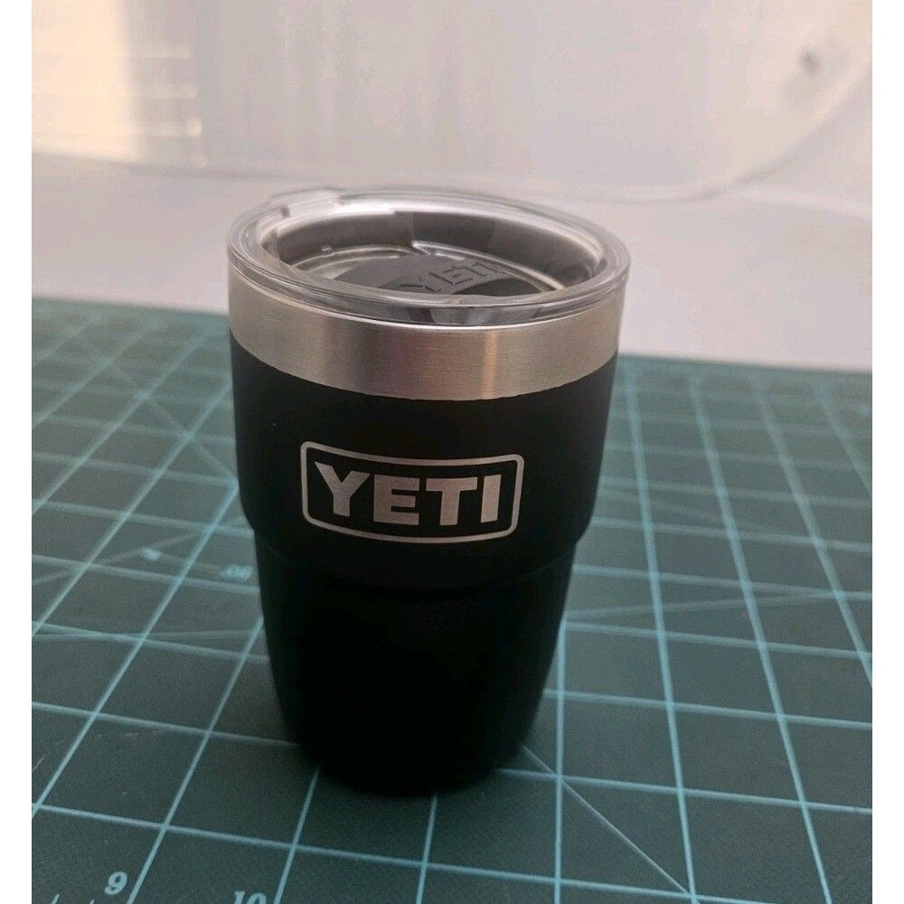 YETI Rambler Tumbler MagSlider Black 8 oz